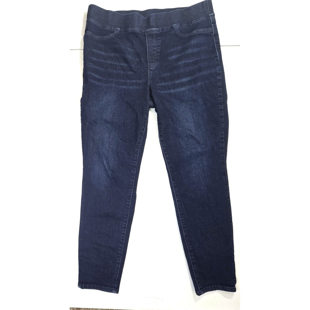Talbots Size 14 Flawless  Pull-On Jegging Jeans High Rise Skinny Stretch Waist